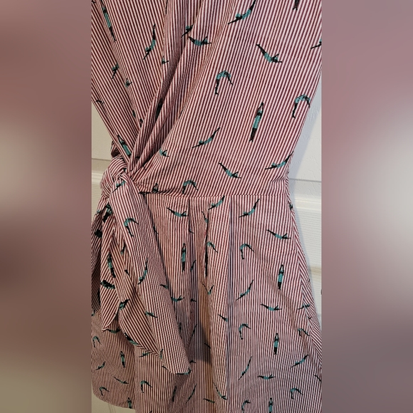 Anthropologie | Maeve | Red and white striped swimmer dress - Picture 5 of 8